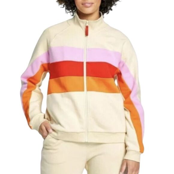 Lego Colorful Striped Zip-Up Jacket, Size XS - Picture 1 of 8